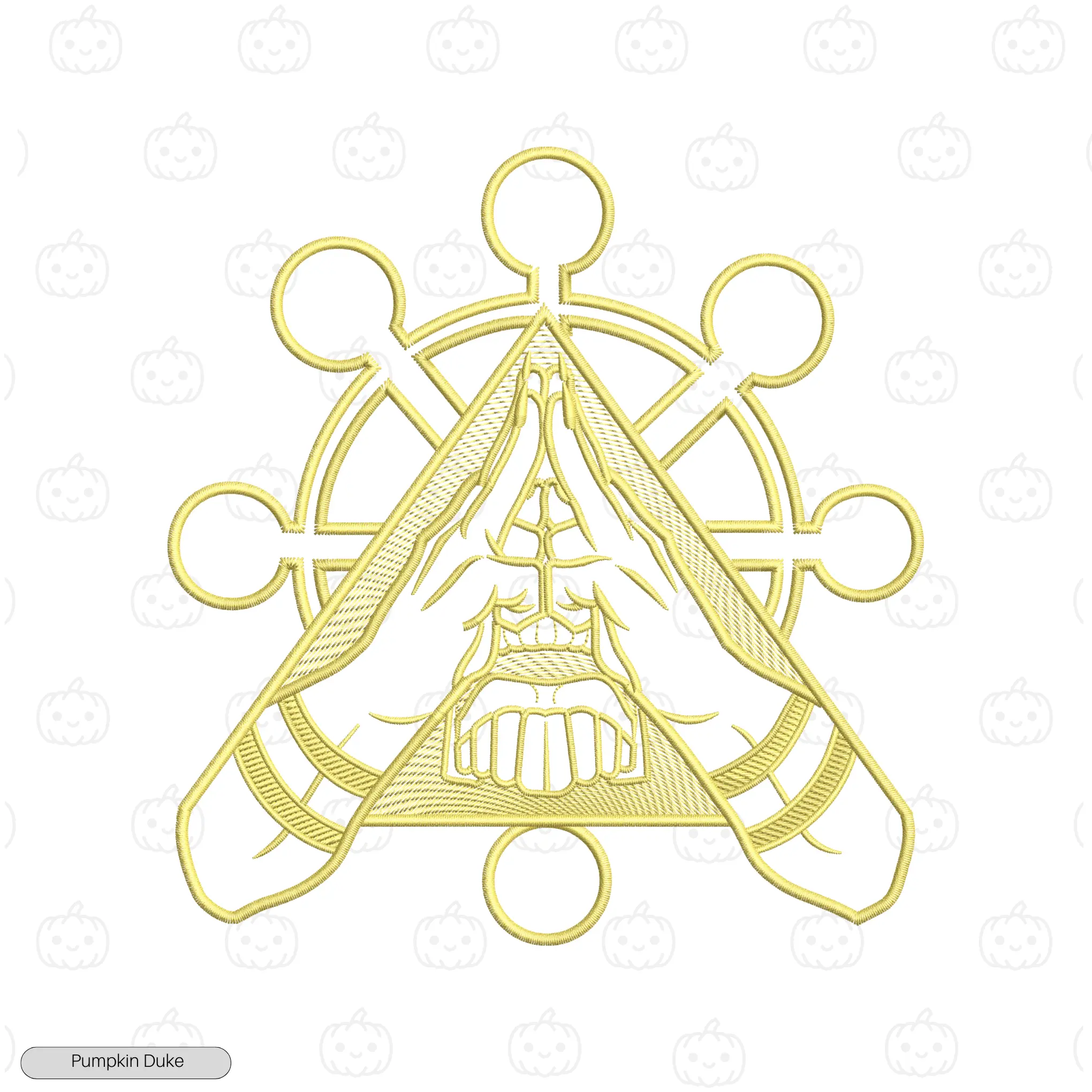 Mahoraga X Sukuna Domain Expansion Gold Embroidery Design Sukuna X Mahoraga Embroidery Hoodie