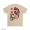 Shanks War Is Over Beige Back Embroidery T-Shirt Shanks War Is Over Embroidery T-Shirt