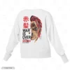 Shanks War Is Over Embroidery Sweatshirt