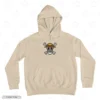 Straw Hat Logo V2 Beige Front Embroidery Hoodie Straw Hat Logo V2 Embroidery Hoodie