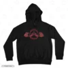 Sukuna Domain Expansion Hands Black Front Embroidery Hoodie Sukuna Domain Expansion V1 Embroidery Hoodie