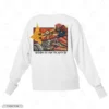 Sukuna Vs Mahoraga White Back Embroidery Sweatshirt Sukuna X Mahoraga Embroidery Sweatshirt