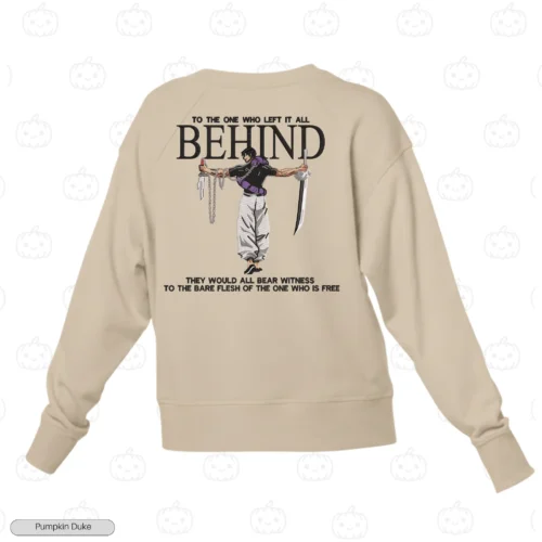 Toji The One Who Left It All Behind Embroidery Sweatshirt