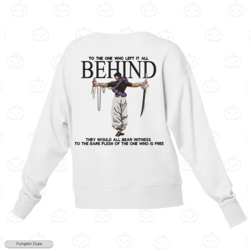 Toji The One Who Left It All Behind Embroidery Sweatshirt