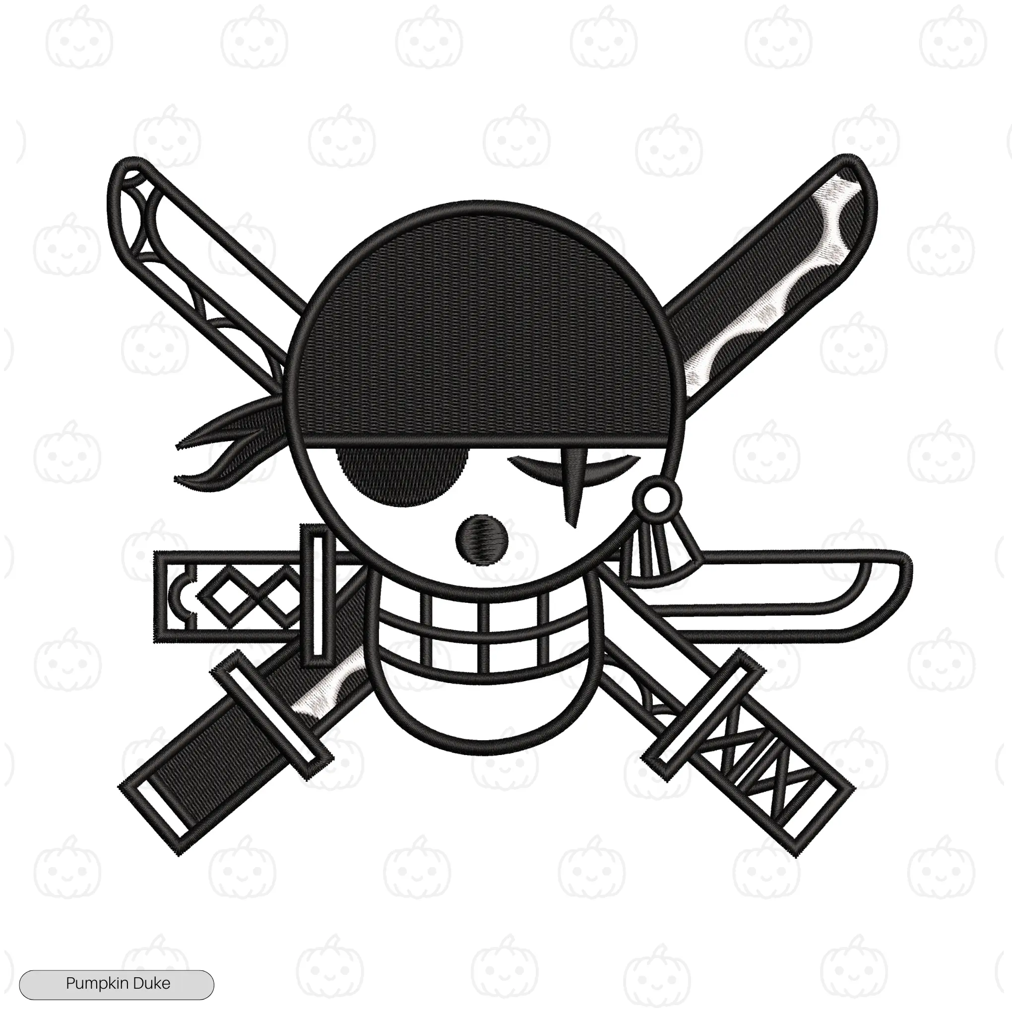 Zoro Logo V1 Embroidery Hoodie