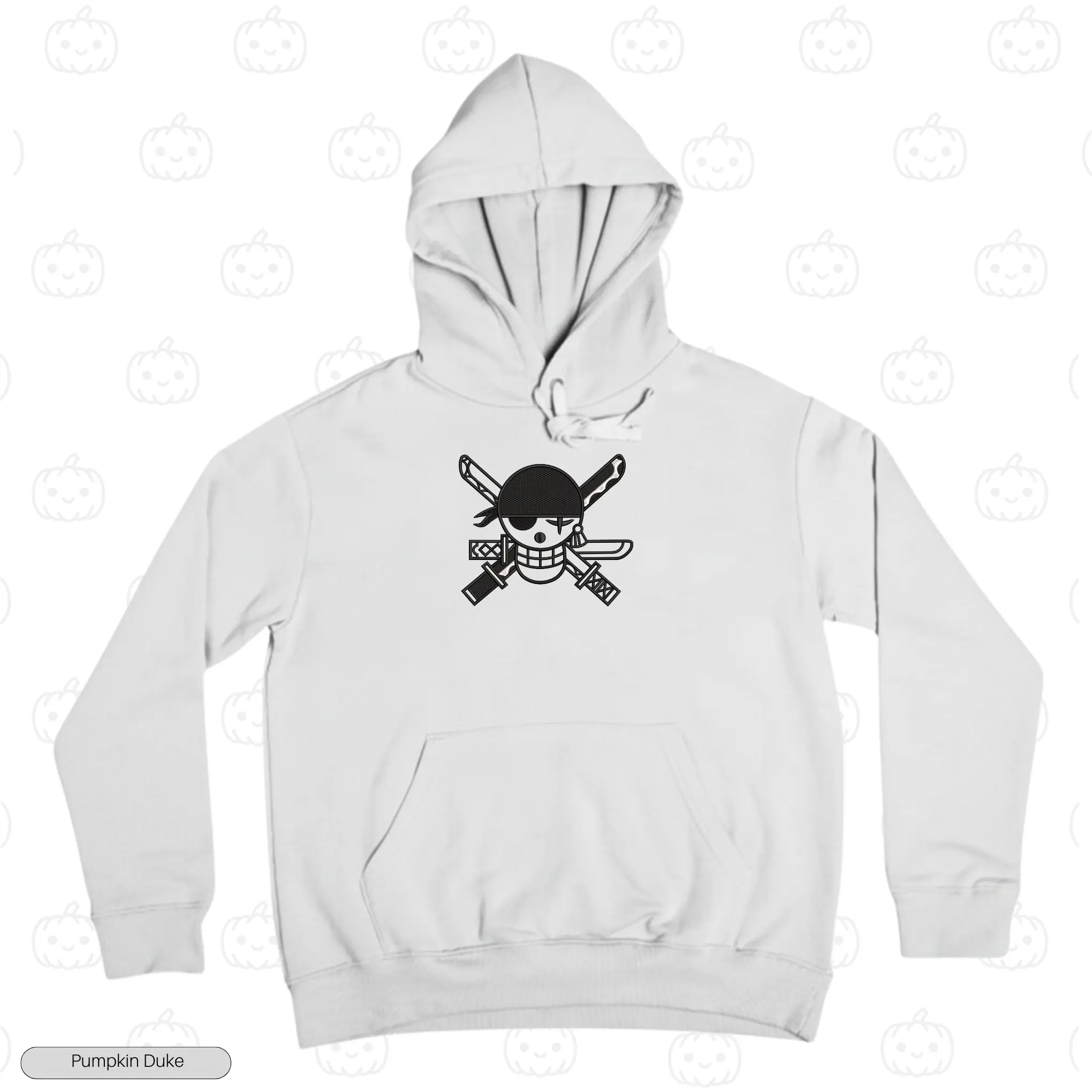 Zoro Logo V1 Embroidery Hoodie