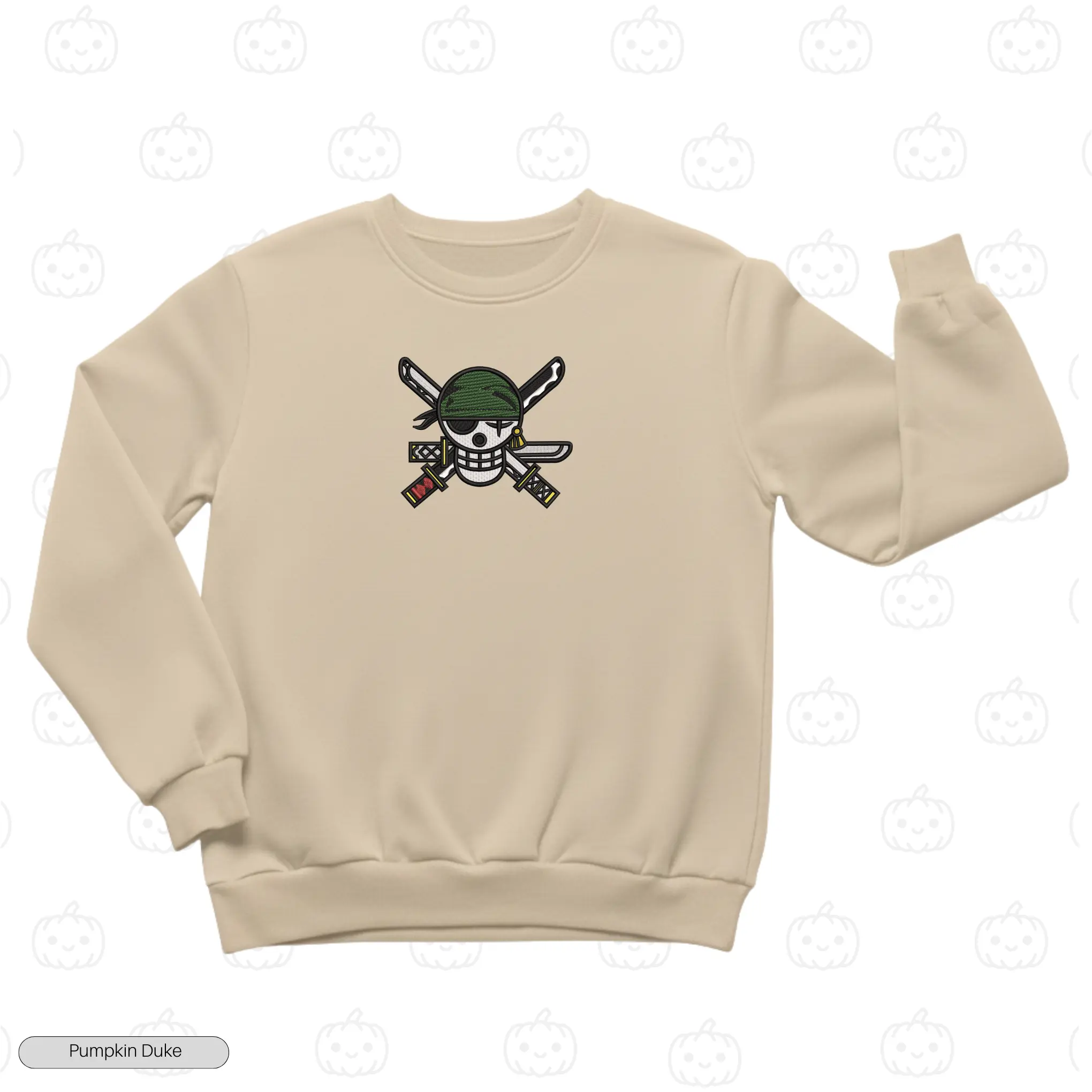 Zoro Logo V2 Embroidery Sweatshirt