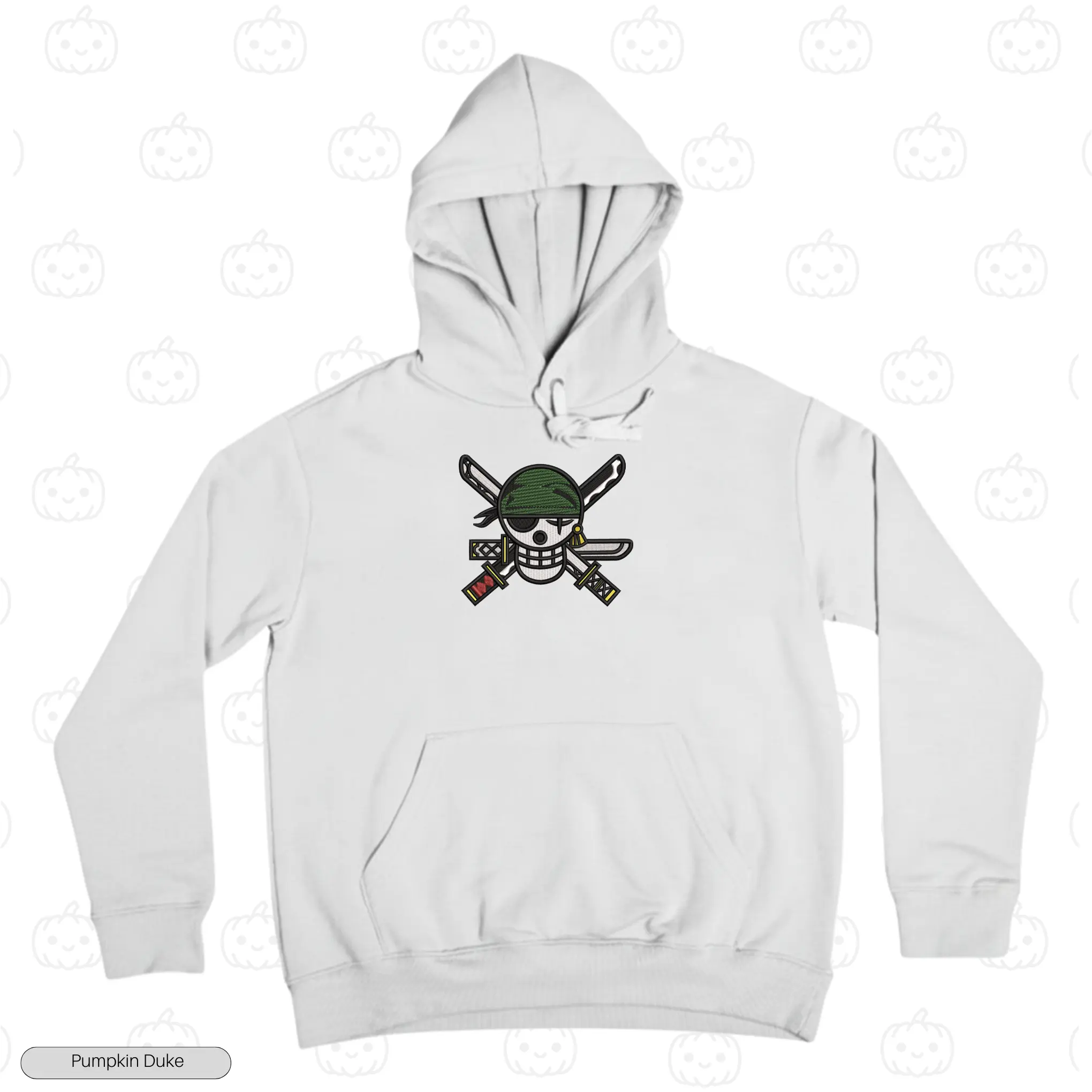 Zoro Logo V2 Embroidery Hoodie