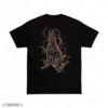 Anubis Jackal Black Back Embroidery T-Shirt Anubis Jackal Embroidery T-Shirt
