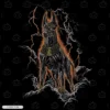 Anubis Jackal Embroidery Design Anubis Jackal Embroidery T-Shirt