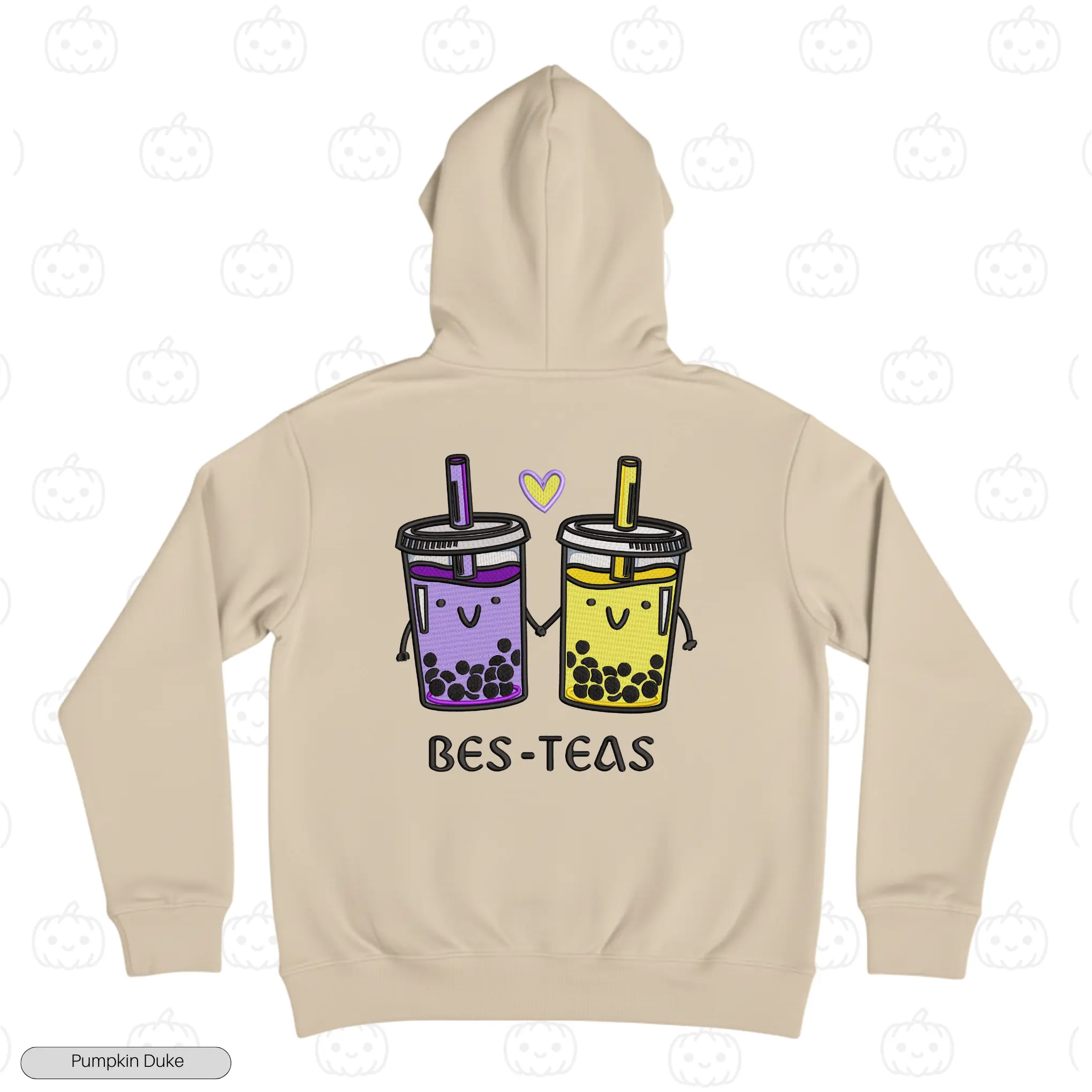 Bes-Teas Embroidery Hoodie