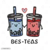 Bes-Teas Embroidery Sweatshirt