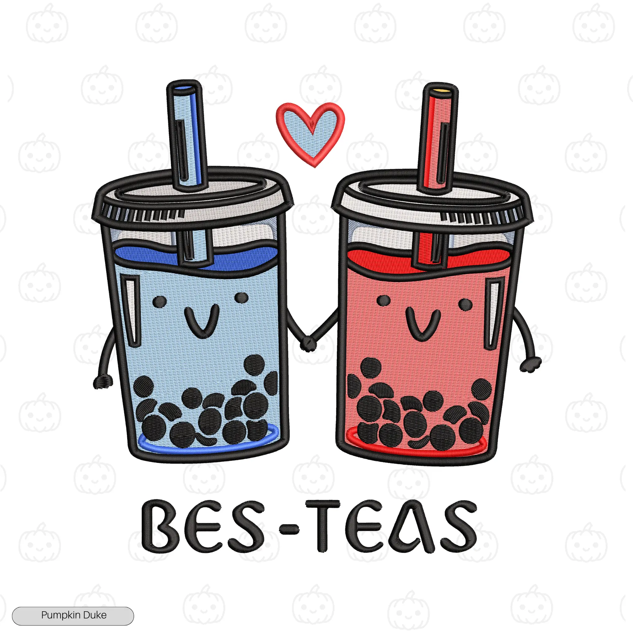 Bes-Teas Embroidery Sweatshirt