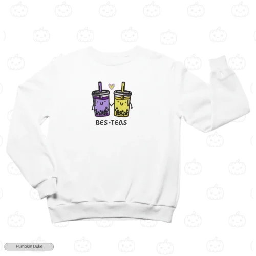 Bes-Teas Embroidery Sweatshirt