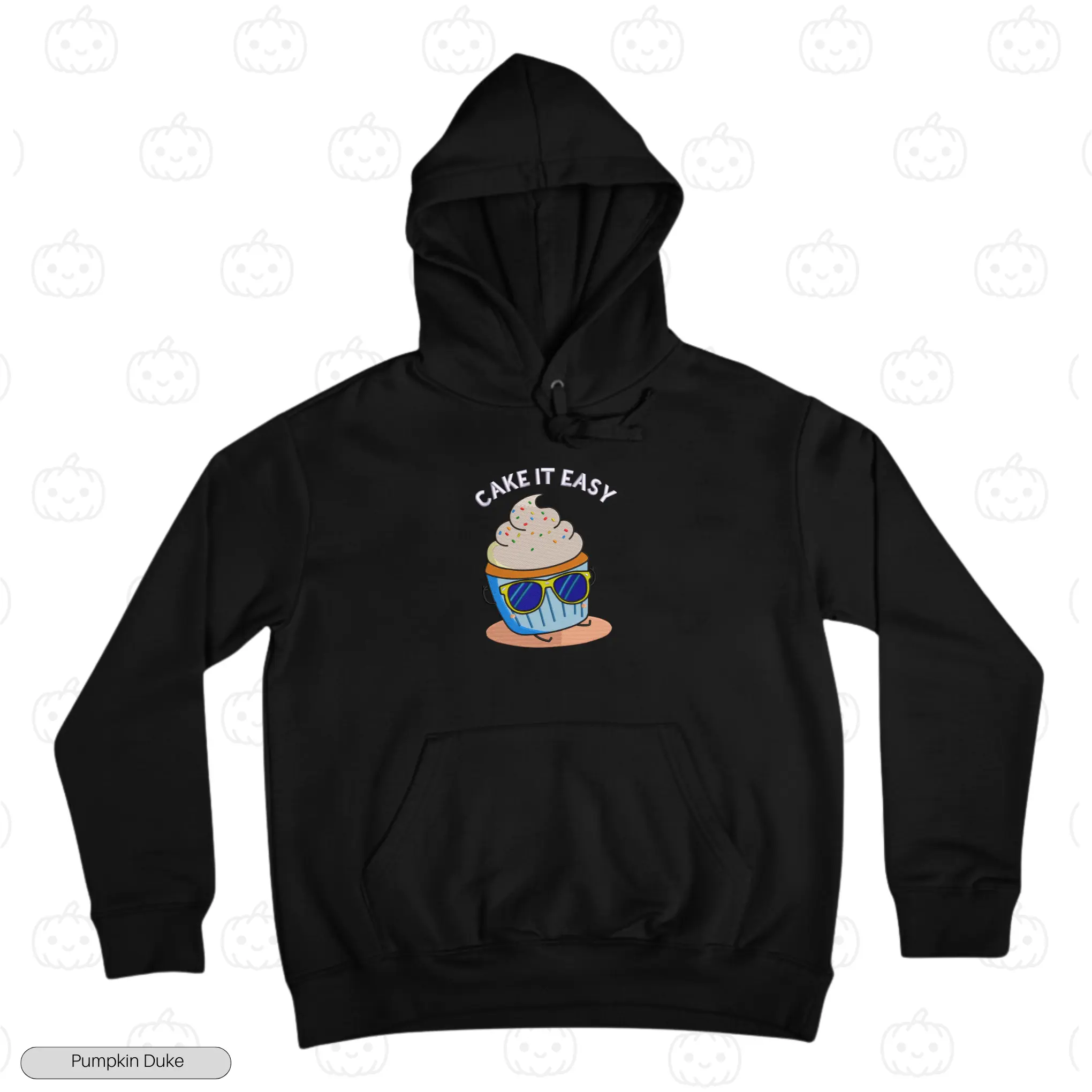Cake It Easy Embroidery Hoodie
