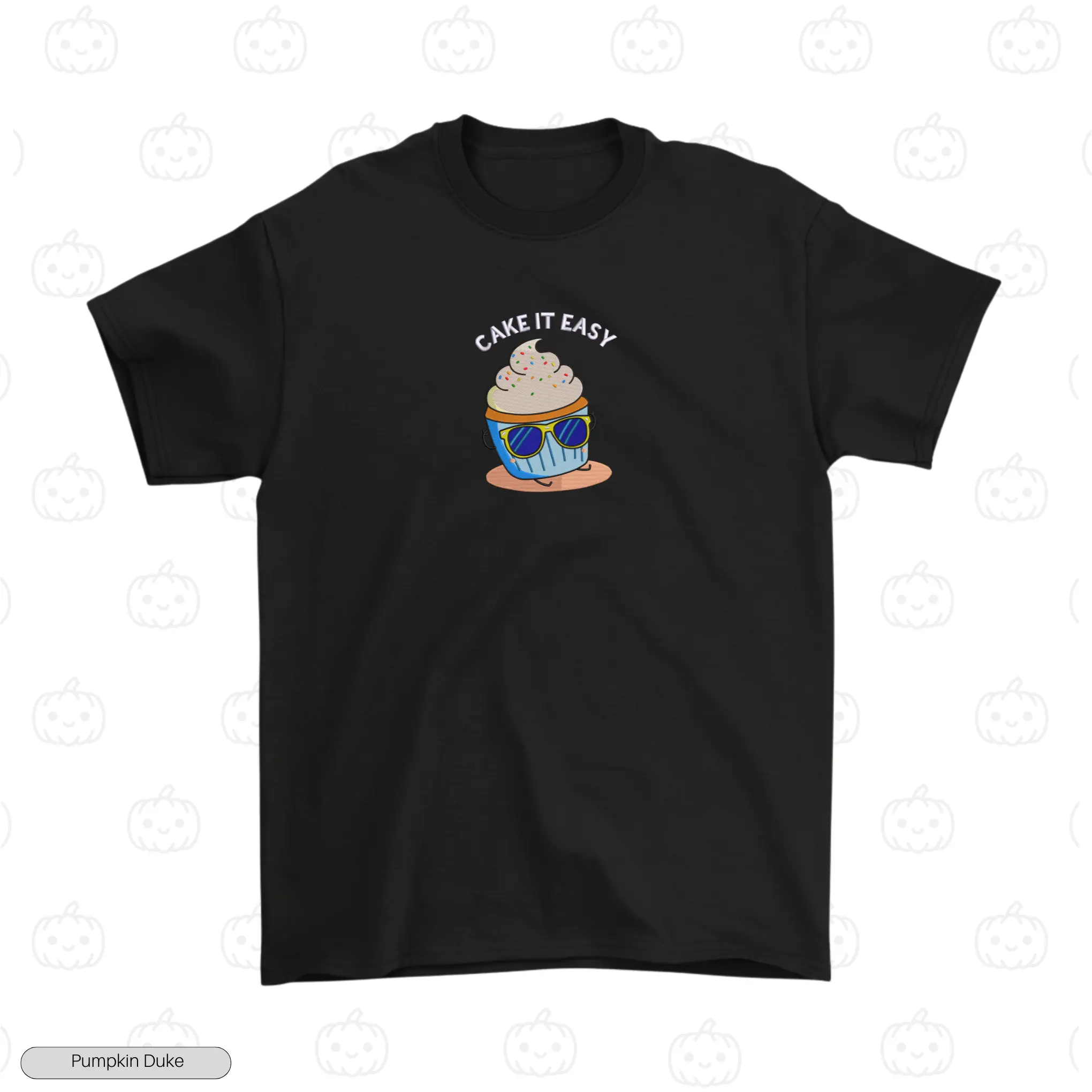 Cake It Easy Embroidery T-Shirt