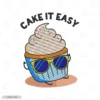 Cake It Easy Embroidery Hoodie