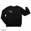 Cute Teddy Bear Peeking Embroidery Sweatshirt