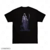Dark Reaper With Cat Embroidery T-Shirt