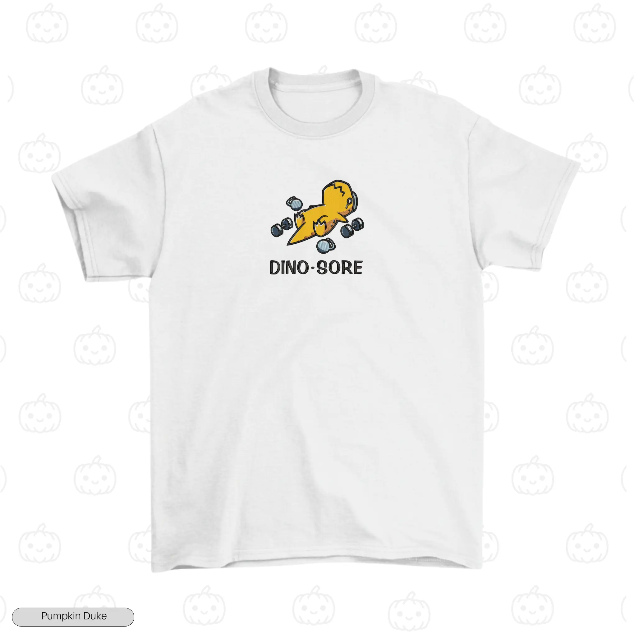 Dino Sore Embroidery T-Shirt