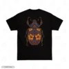 Floral Beetle Embroidery T-Shirt