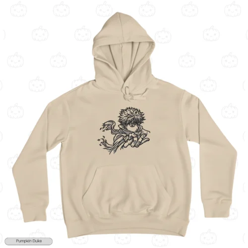 Gojo Hollowed Technique Embroidery Hoodie