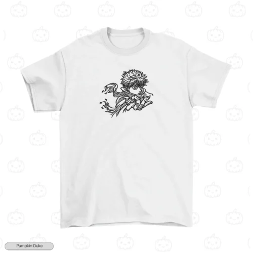 Gojo Hollowed Technique Embroidery T-Shirt
