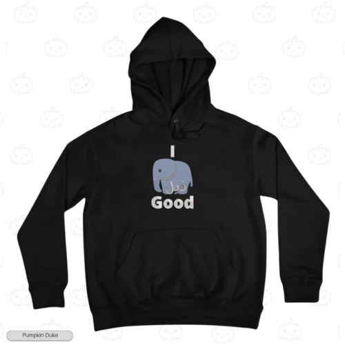 I Feel Good Embroidery Hoodie