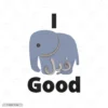 I Feel Good Embroidery Hoodie