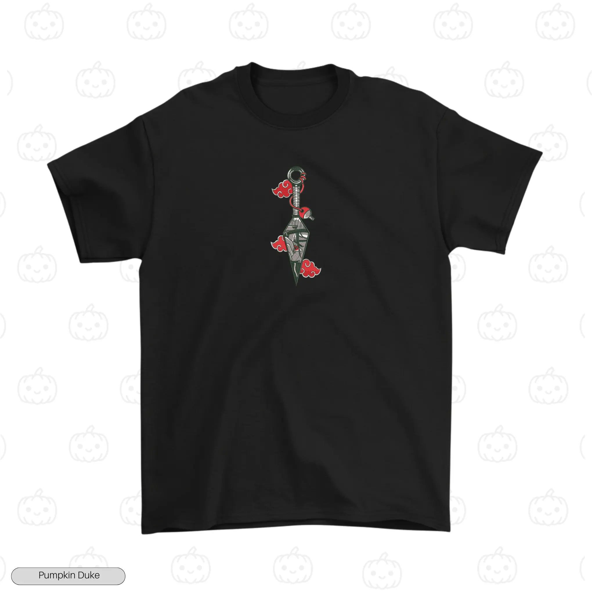 Itachi X Sasuki Embroidery T-Shirt