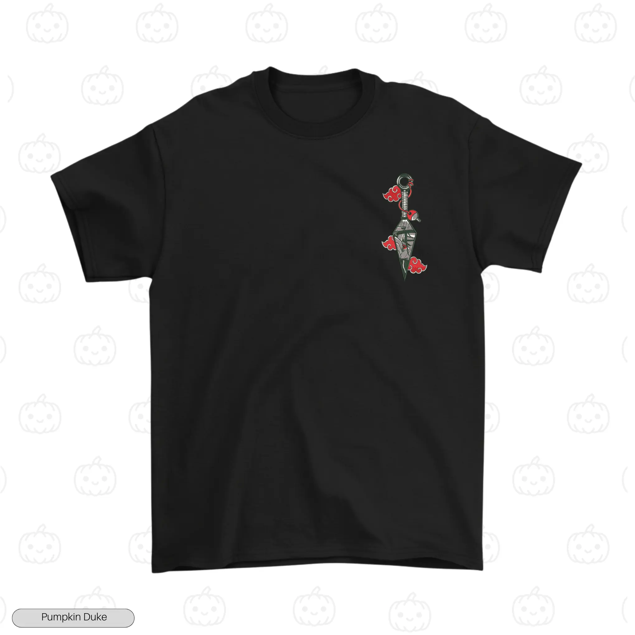 Itachi X Sasuki Embroidery T-Shirt