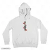 Itachi Red Moon Embroidery Hoodie