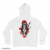 Itachi Red Moon Embroidery Hoodie