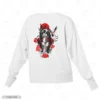 Itachi Red Moon Embroidery Sweatshirt