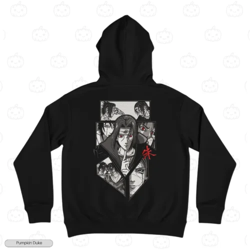 Itachi X Sasuki Embroidery Hoodie