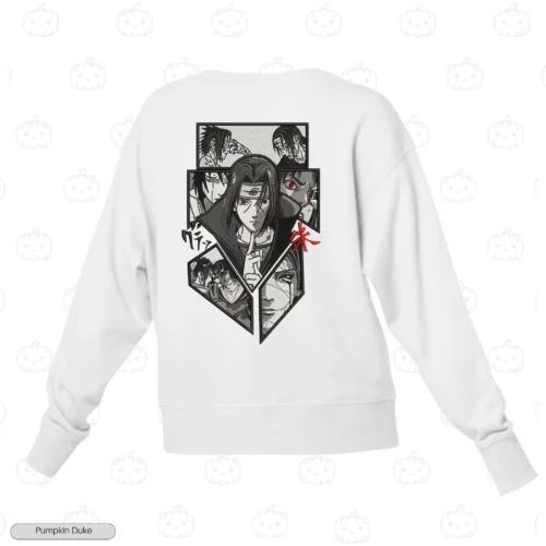 Itachi X Sasuki Embroidery Sweatshirt