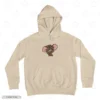 Jerry Goofy Face Embroidery Hoodie