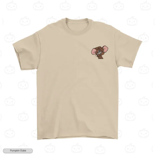 Jerry Goofy Face Embroidery T-Shirt