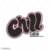 Just Chill Bro Embroidery Sweatshirt