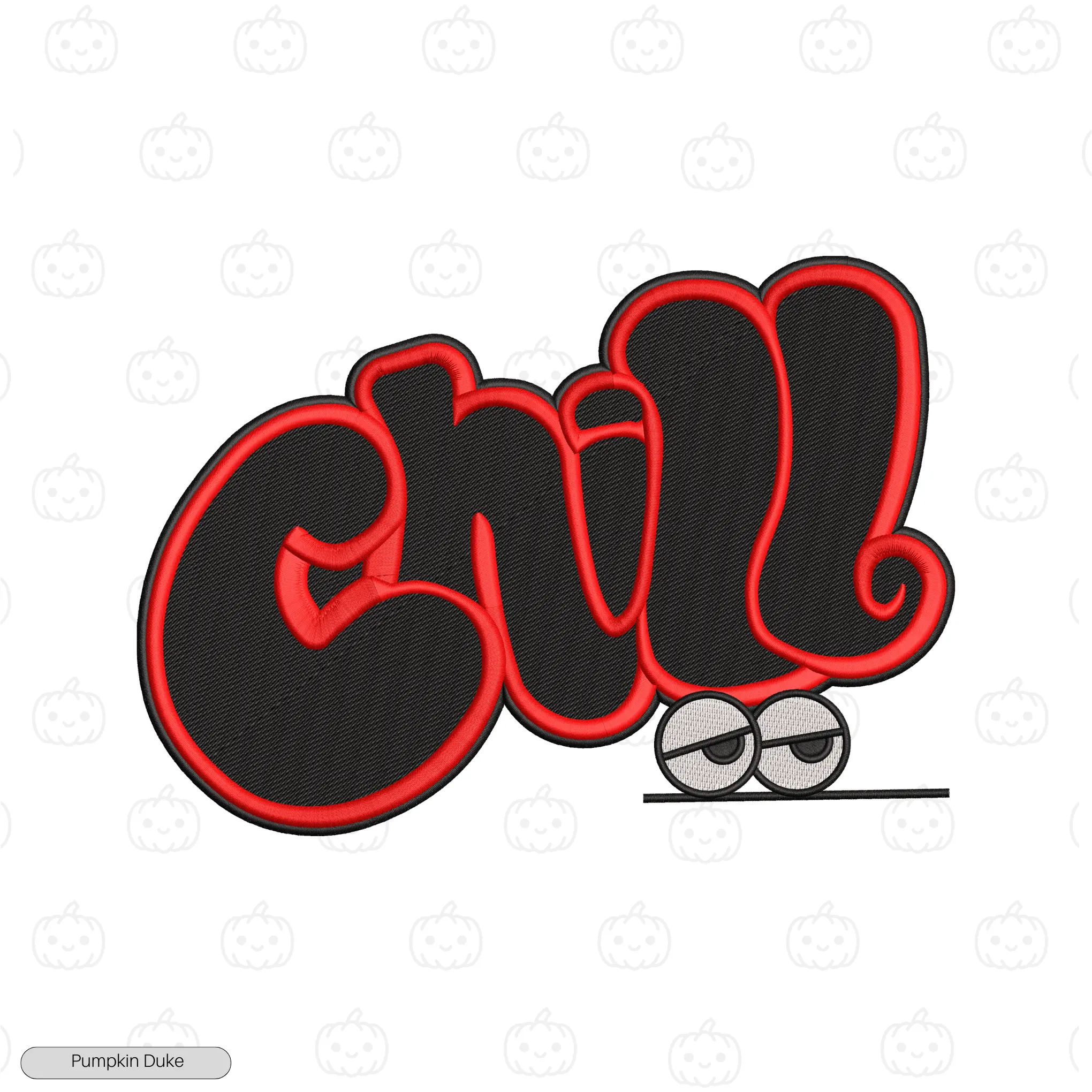 Just Chill Bro Embroidery Sweatshirt