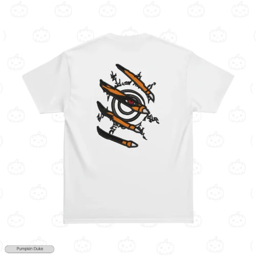Kurama Eye Claws Embroidery T-Shirt