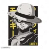 Luffy Face V1 Embroidery Hoodie