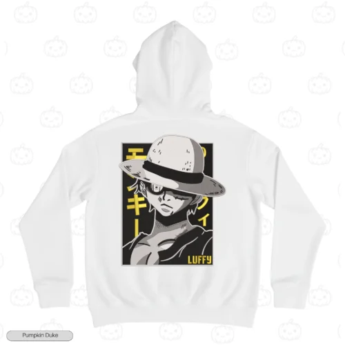 Luffy Face V1 Embroidery Hoodie
