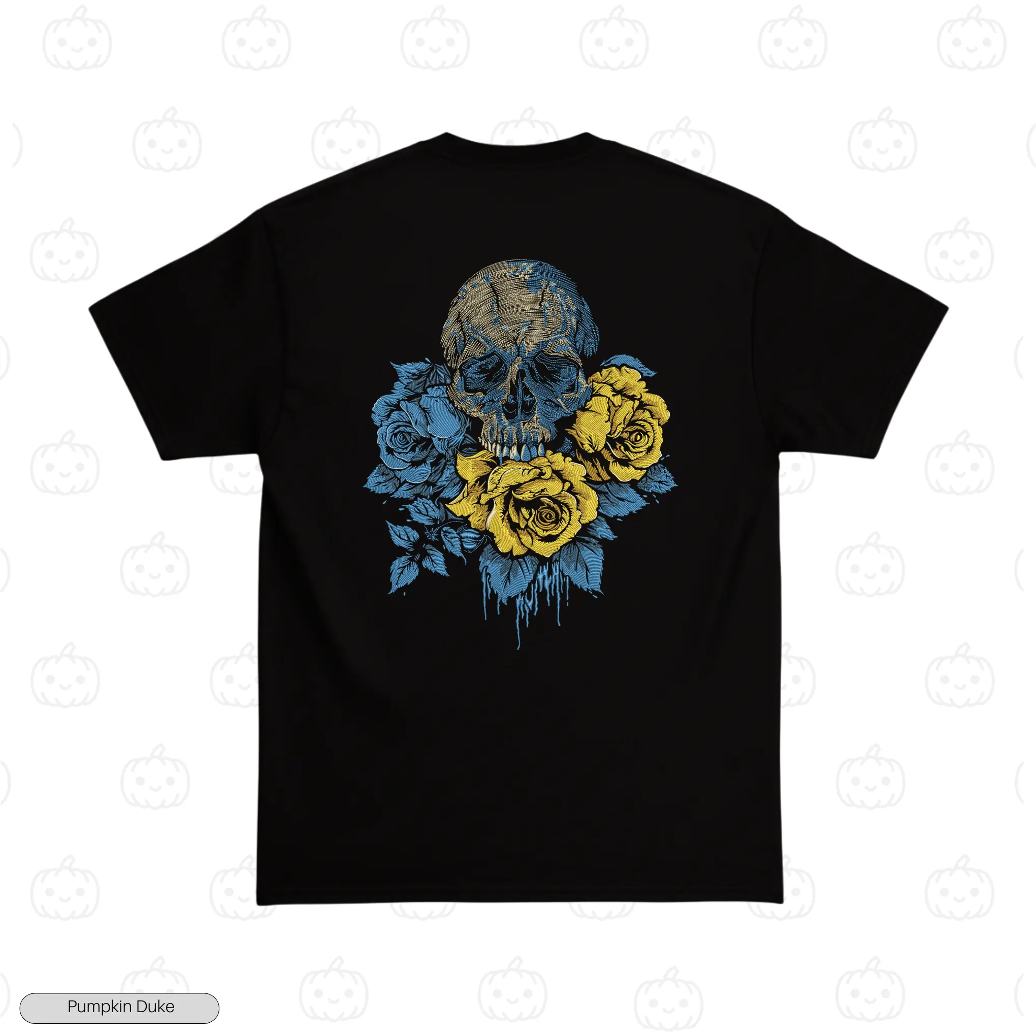Memento Morie Embroidery T-Shirt