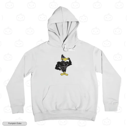 Flexing Daffy Embroidery Hoodie