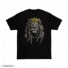 Rasta Crown Lion Embroidery T-Shirt