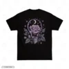 Rose in Light Bulb Embroidery T-Shirt