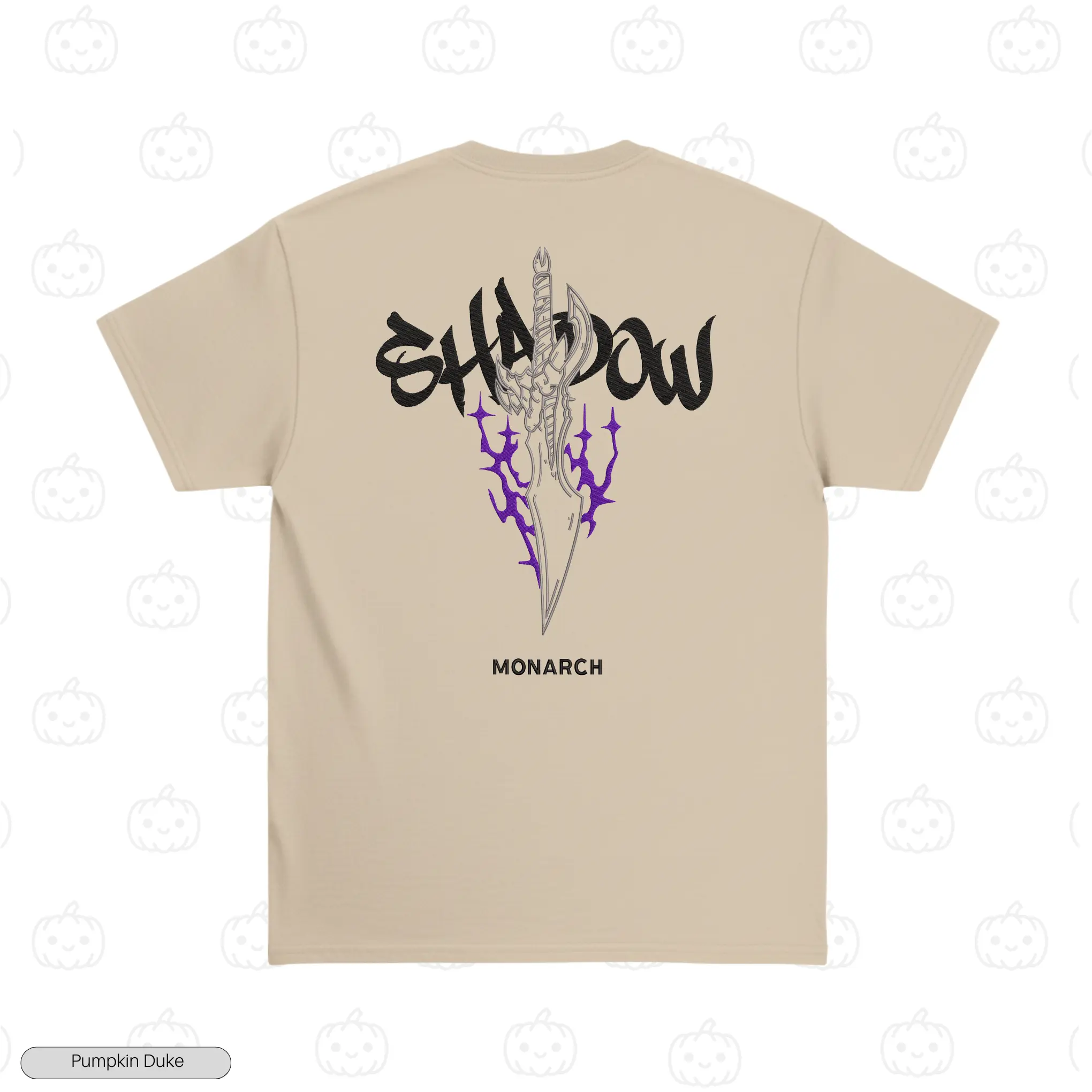 Shadow Monarch Embroidery T-Shirt