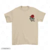 Grief in Petals Embroidery T-Shirt
