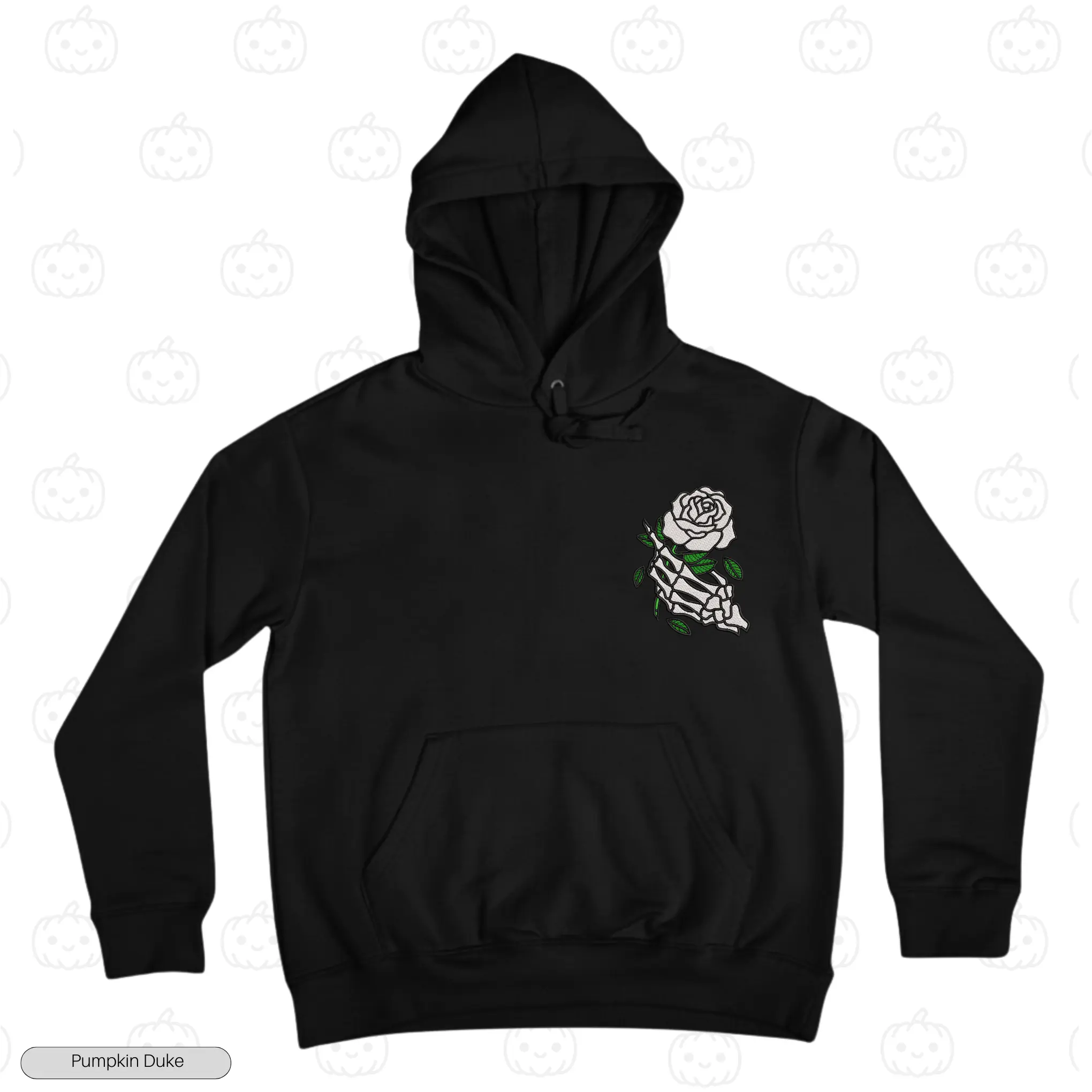 The Final Embrace Embroidery Hoodie
